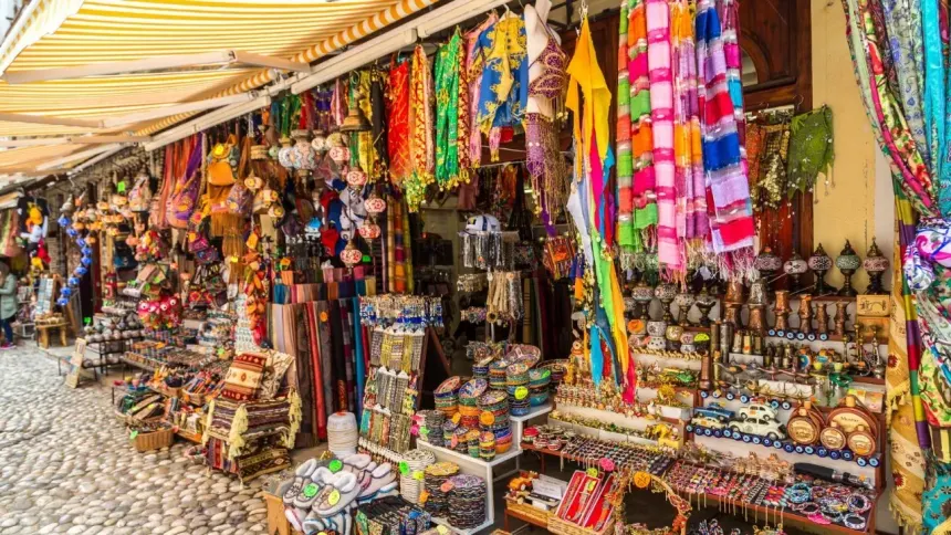 Aberdeen Bazaar Port Blair main market Andaman Islands