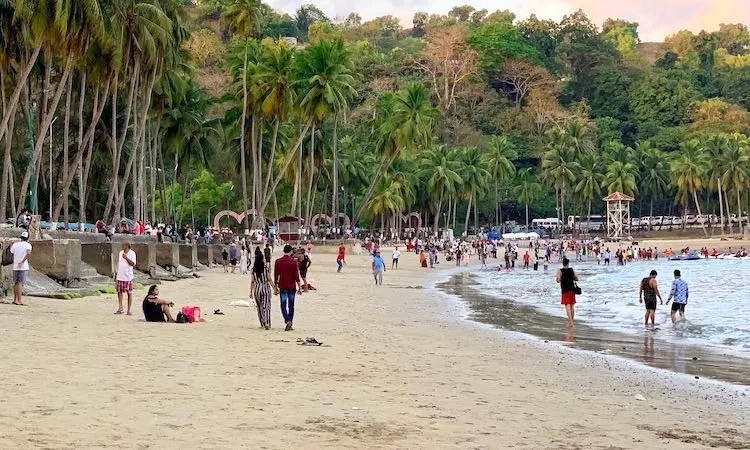 Corbyns Cove Beach Port Blair near city beach