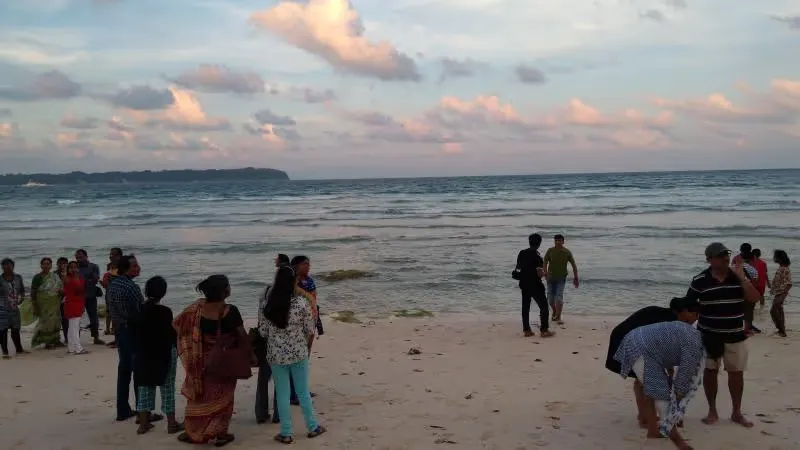 Laxmanpur Beach Neil Island sunset beach