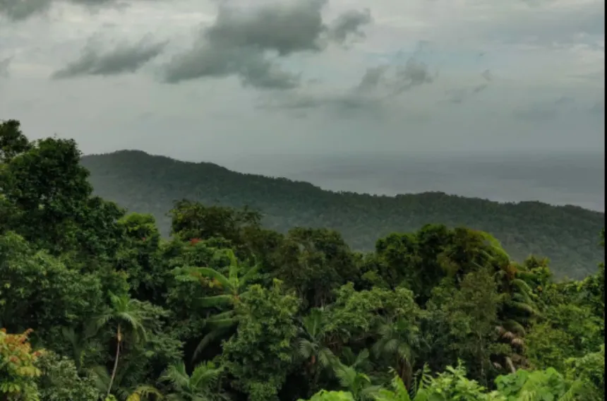 Mount Thullier highest peak Great Nicobar Island