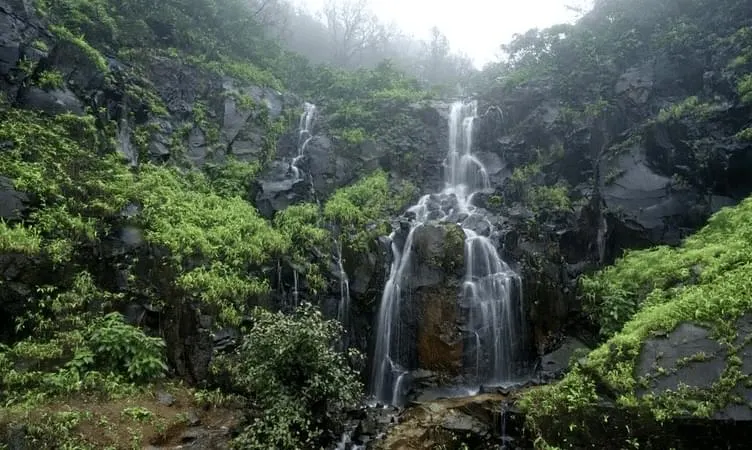 Wimberlygunj Waterfall Port Blair monsoon waterfall